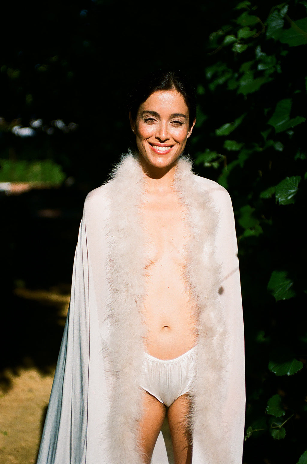 Milagrosa silk cape