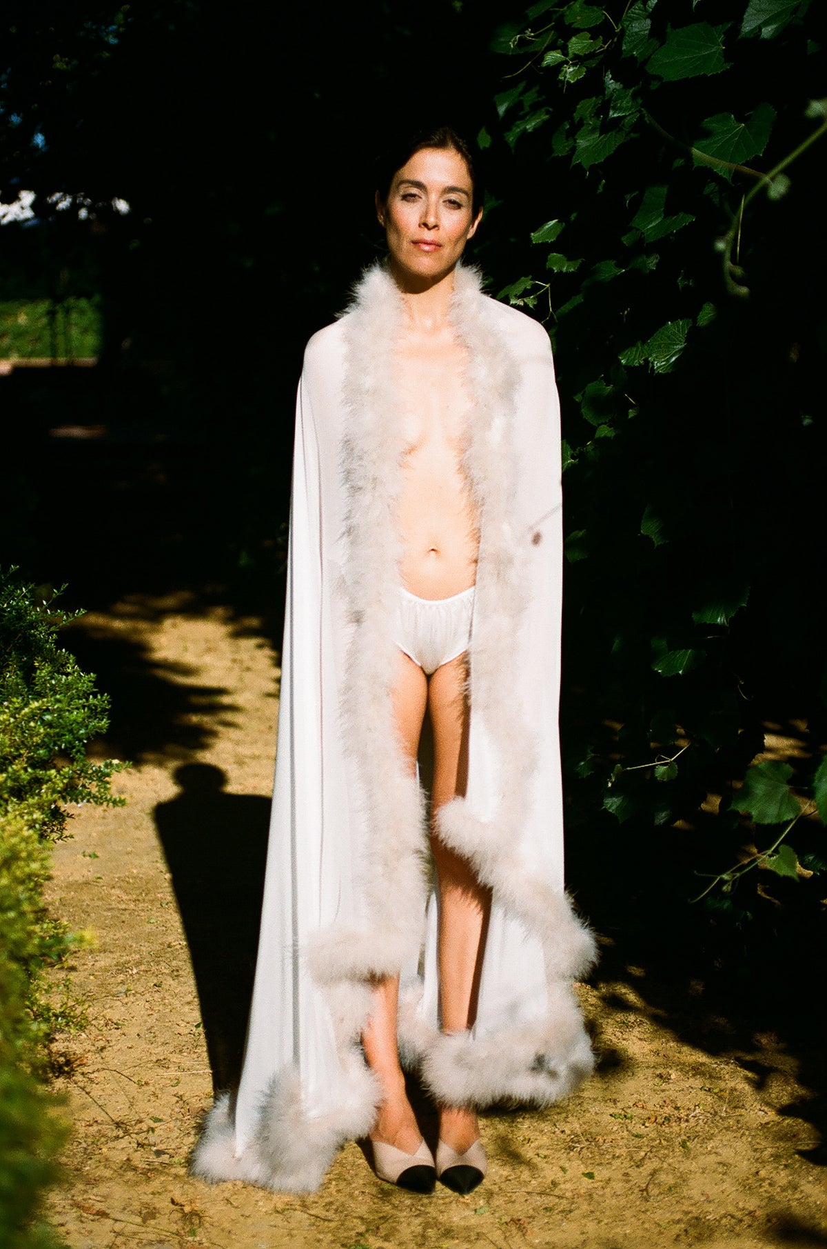 Milagrosa silk cape
