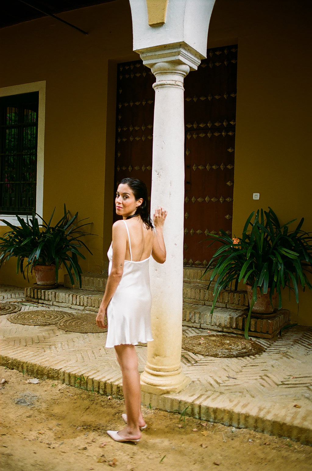Alessandra silk slip