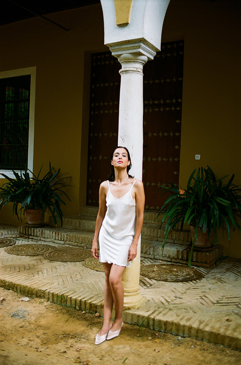 Alessandra silk slip