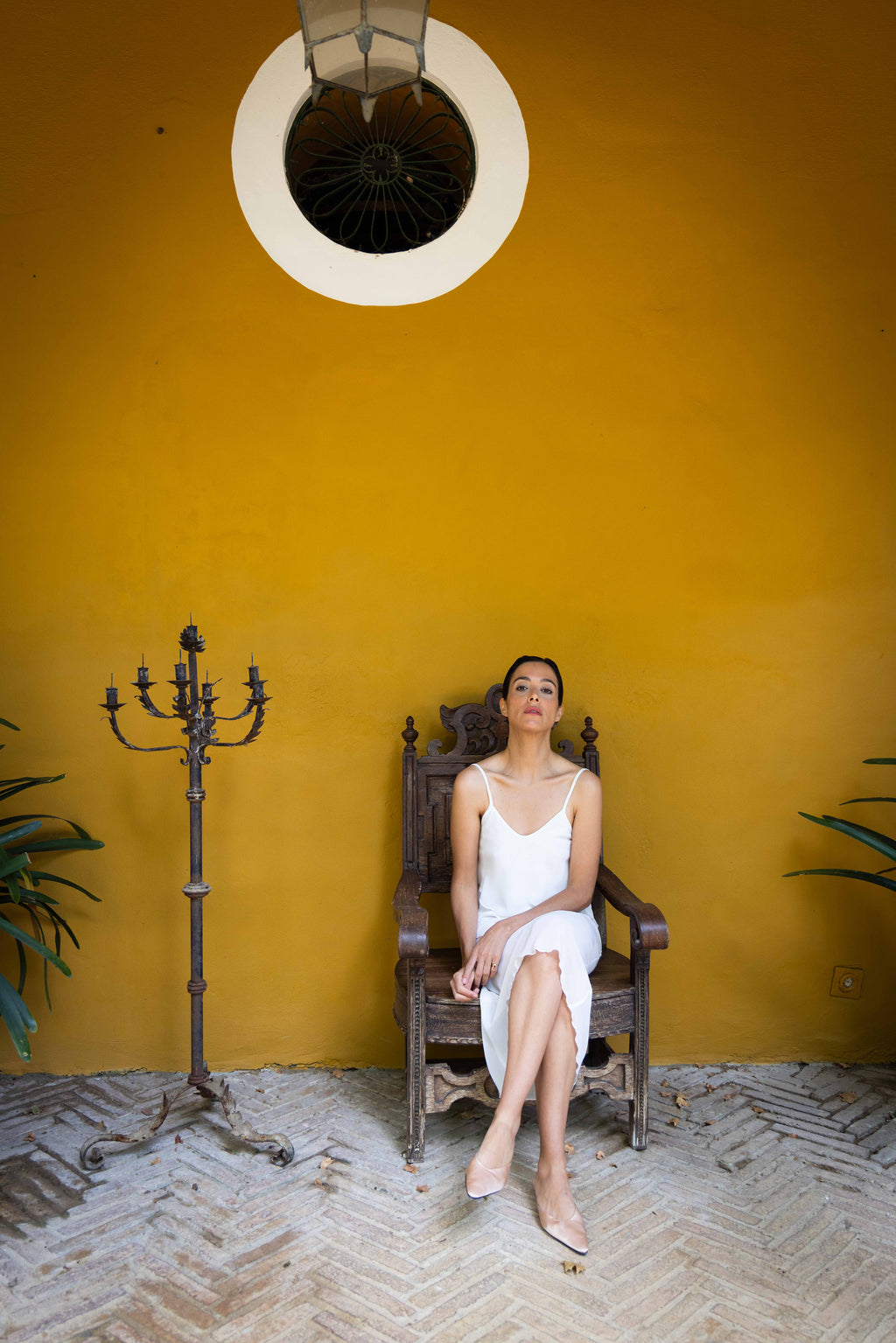 Gisela layered slip dress